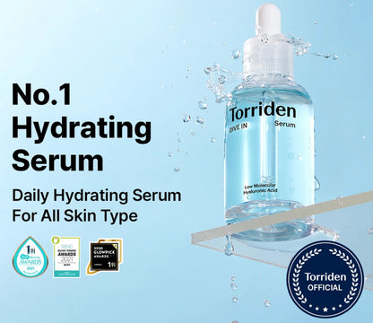 TORRIDEN - Suero DIVE IN Low Molecular con Ácido Hialurónico, 50 ml