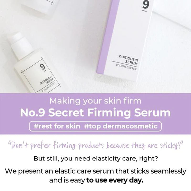 NUMBUZIN -Suero No.9 Secret Firming, 50ml