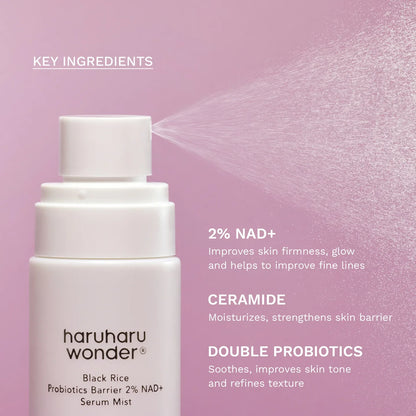 HARUHARU - Black Rice Probiotics Barrier NAD+ Serum Mist 80ml