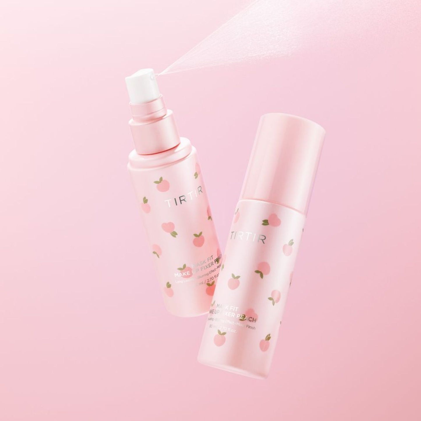 TIRTIR - Mask Fit Make Up Fixer Peach 80ml | Spray Fijador de Maquillaje Coreano Glow