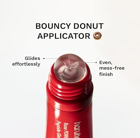 HARUHARU WONDER - Rose PDRN Peptide Glowy Balm | Bálsamo Labial Coreano Hidratante | 10ml