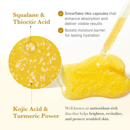 MEDICUBE - KOJIC  ACID TURMERIC NIACINAMIDE SERUM 30ML