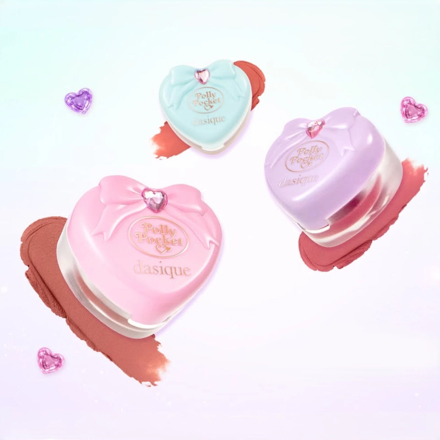 DASIQUE - Polly Pocket Souffle Color Pot Soft Closet | Tinte para Labios, Mejillas y Ojos Edición Limitada