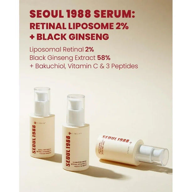 KSECRET - SEOUL 1988 Serum : Retinal Liposome 2% + Black Ginseng