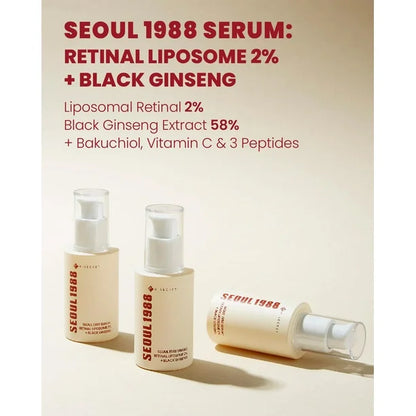 KSECRET - SEOUL 1988 Serum : Retinal Liposome 2% + Black Ginseng