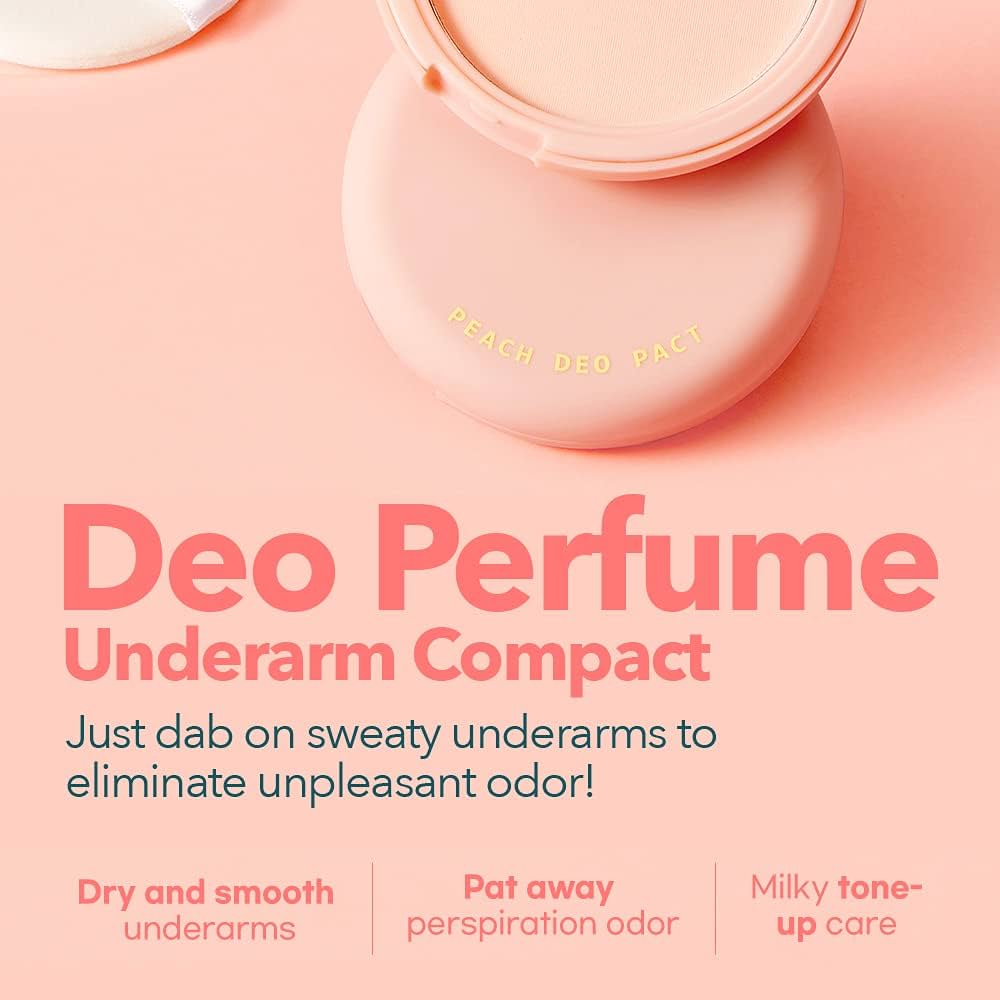 SO NATURAL - Forum Peach Deo Pact 10g Promotion (+ Free Puff) Option Puff Planning