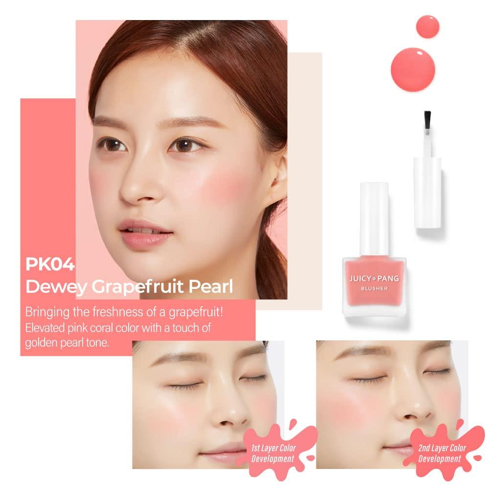 APIEU - Rubor Juicy-Pang Water Blusher (PK04)