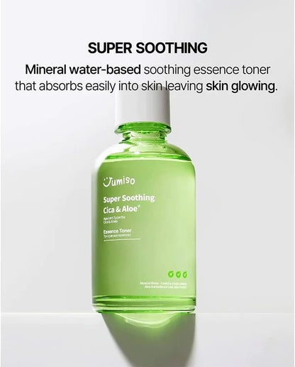 JUMISO - Tóner Super Soothing CIca & Aloe Essence, 125ml