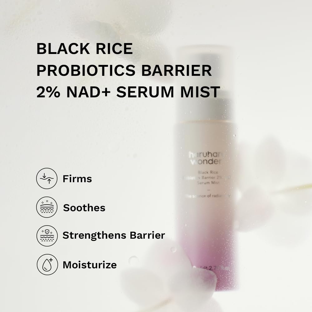 HARUHARU - Black Rice Probiotics Barrier NAD+ Serum Mist 80ml
