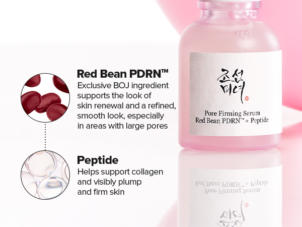 BEAUTY OF JOSEON - Pore Firming Serum Red Bean PDRN + Peptide 30ml | Sérum Coreano para Poros y Firmeza