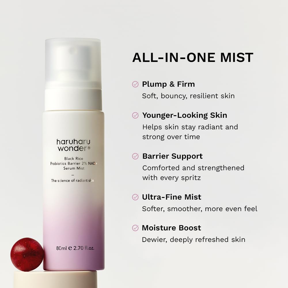 HARUHARU - Black Rice Probiotics Barrier NAD+ Serum Mist 80ml