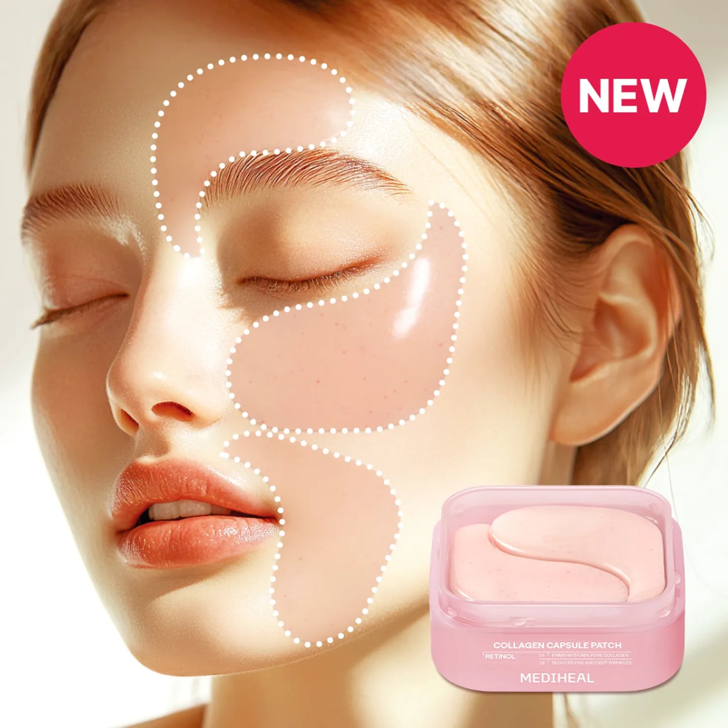 MEDIHEAL -Retinol Collagen Capsule Patch 60 Sheets