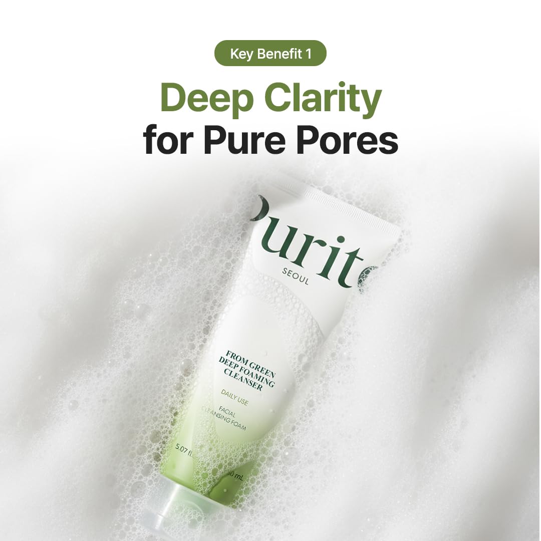 PURITO - Foam Green Deep Foaming Cleanser 150ml