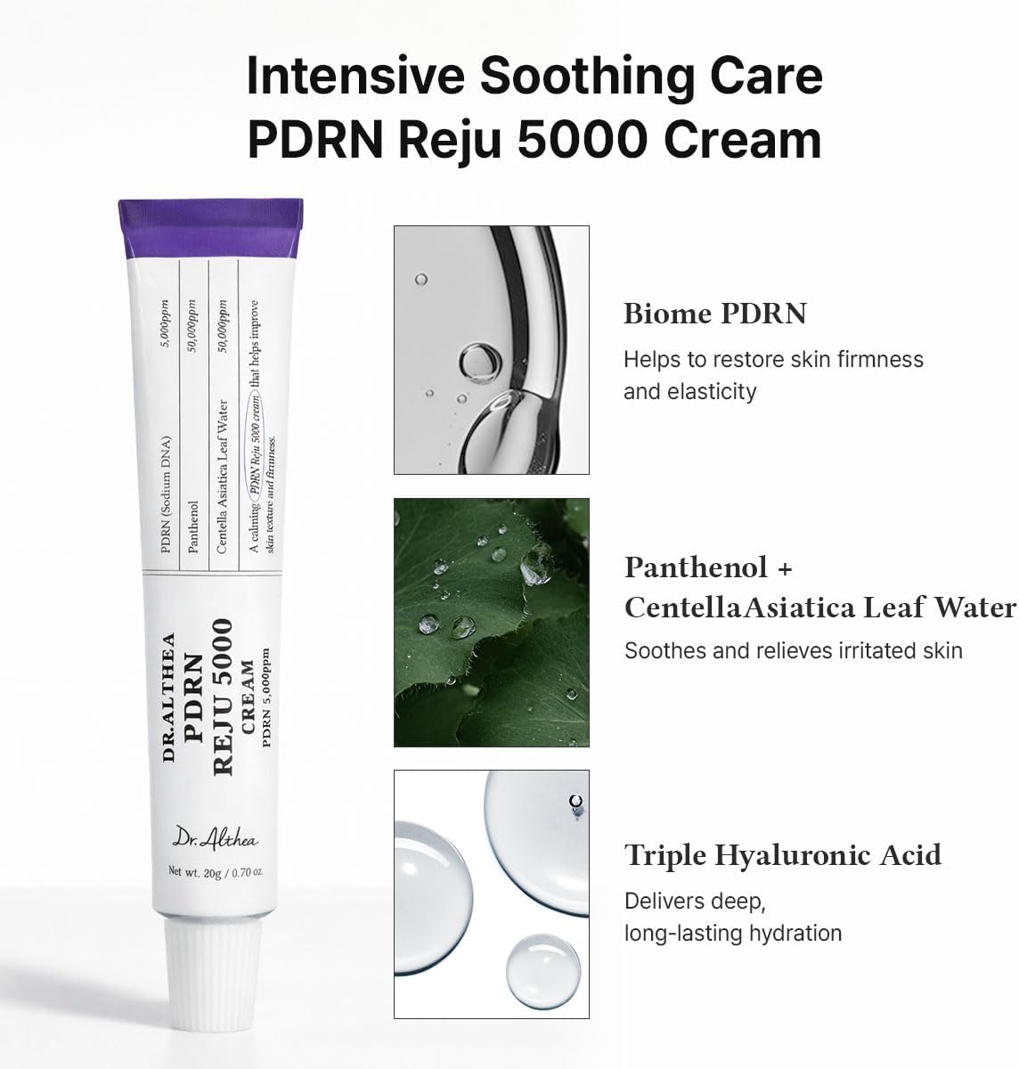 DR ALTHEA - PDRN Reju 5000 Cream 20g (PDRN 5,000ppm)