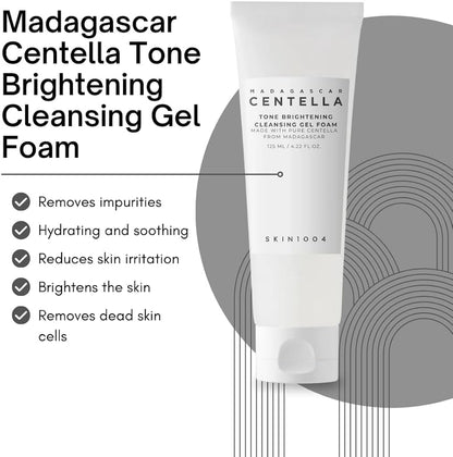 SKIN1004 - Madagascar Centella Tone Brightening Cleansing Gel Foam 125ml
