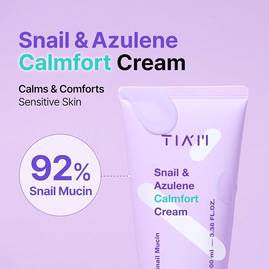 TIAM - Snail & Azulene Calmfort Cream 100ml