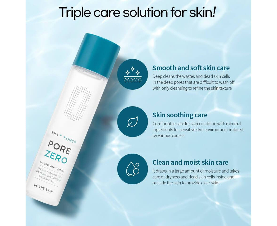 BE THE SKIN - BHA+ PORE ZERO Toner 150ml