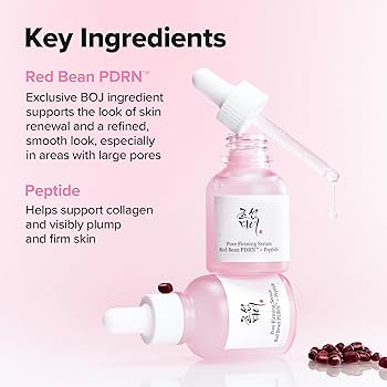 BEAUTY OF JOSEON - Pore Firming Serum Red Bean PDRN + Peptide 30ml | Sérum Coreano para Poros y Firmeza