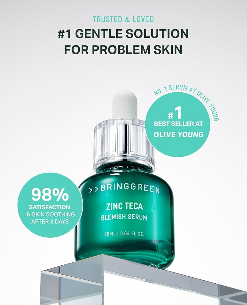 BRINGGREEN - Zinc Teca Trouble Serum Planning 25ml+ 25 refill