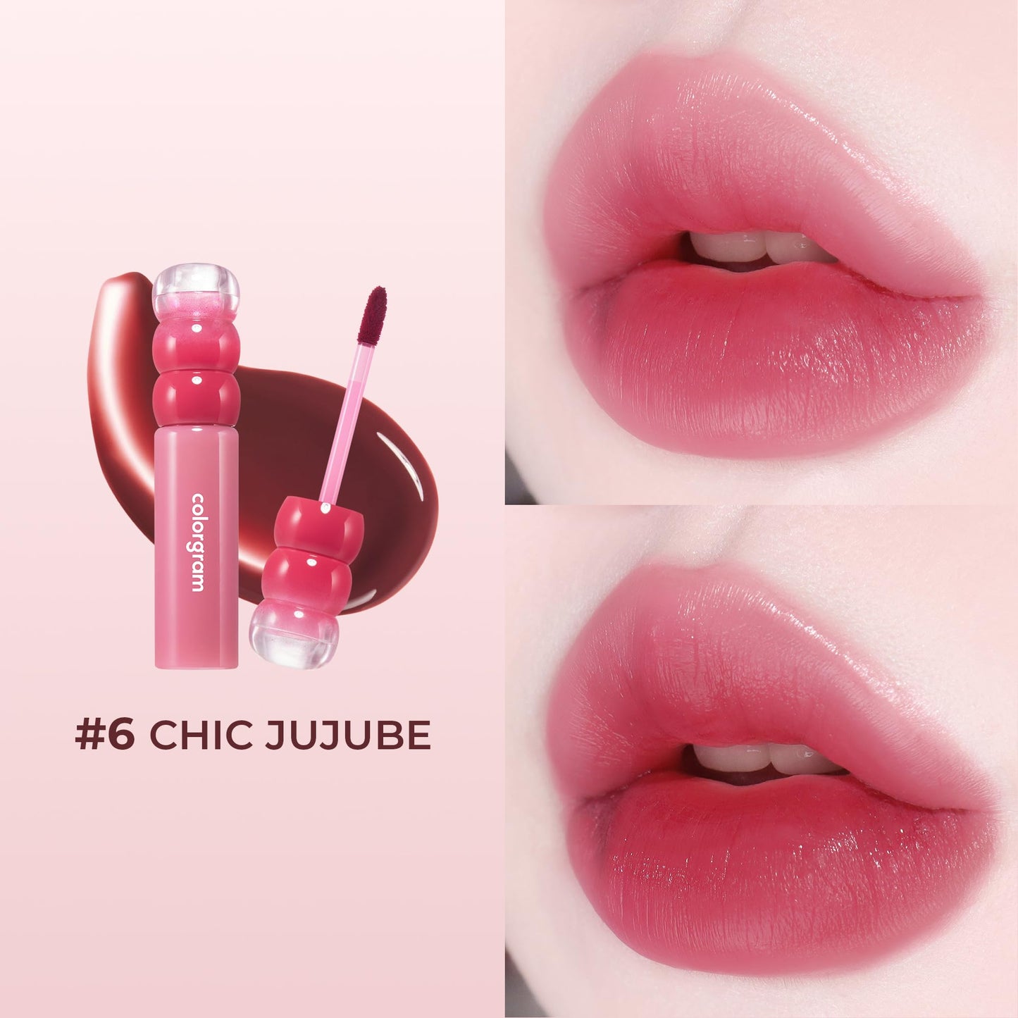 Colorgram - FRUITY WATER TINT 06 CHIC JUJUBE