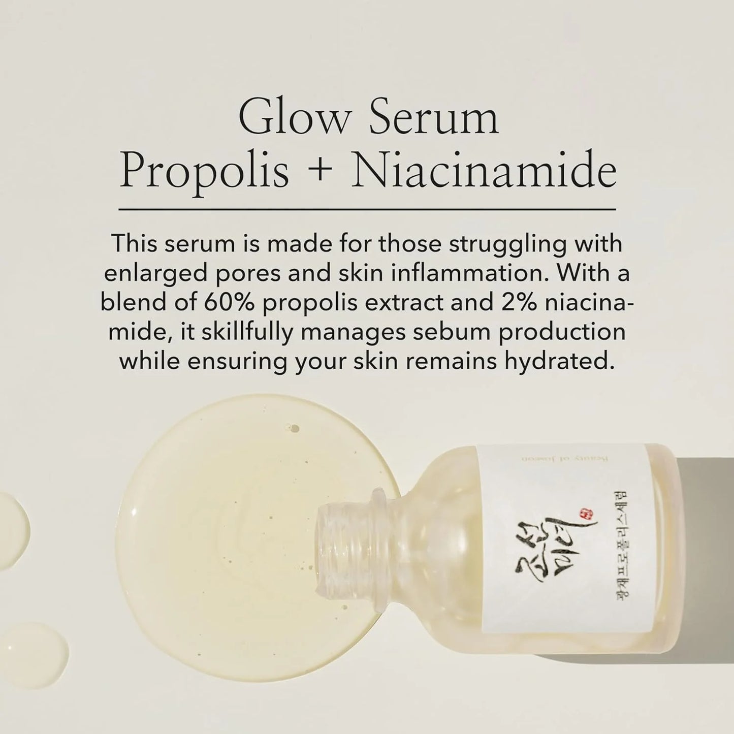 BEAUTY OF JOSEON - BEAUTY OF JOSEON - SUERO REPARADOR Propóleo + Niacinamida 30 ml
