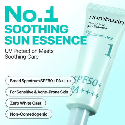 NUMBUZIN - 1+1 Protector Solar SPF50+ PA++++ No.1