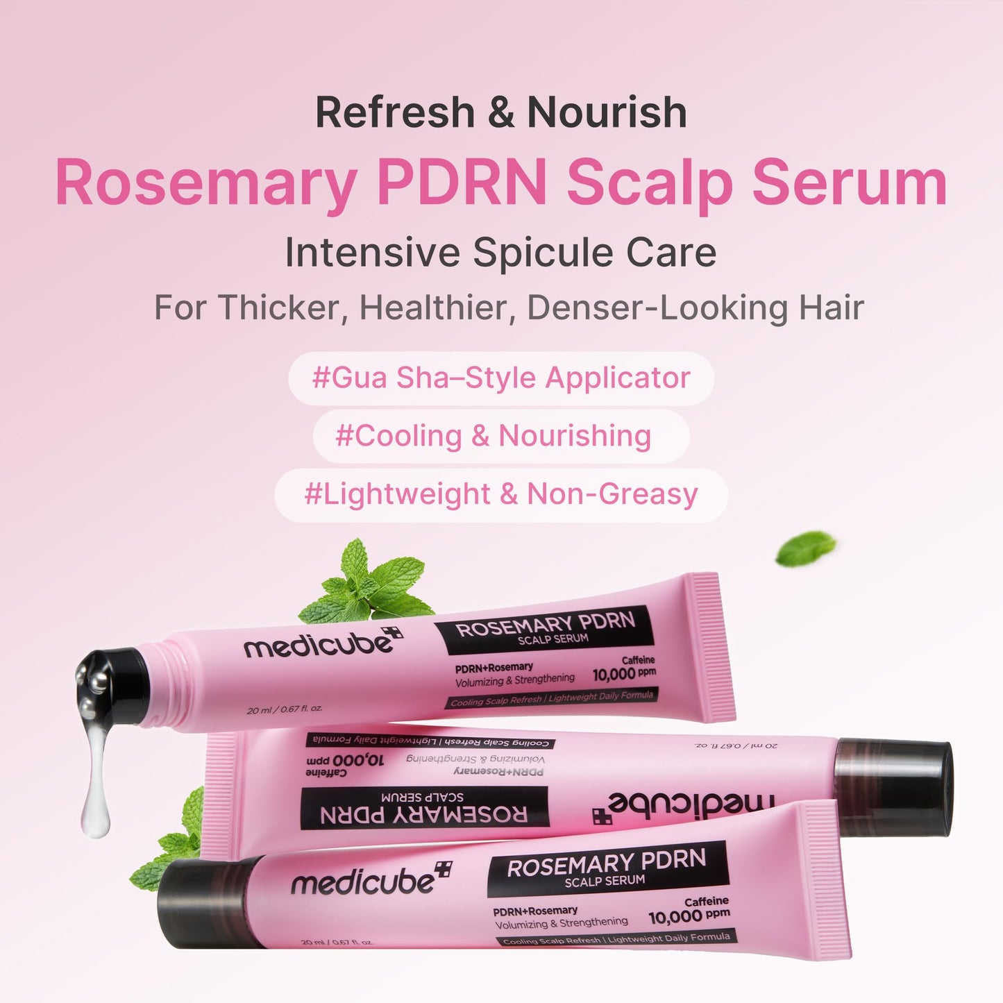 MEDICUBE - ROSEYMARY PDRN SCALP SERUM 20ml