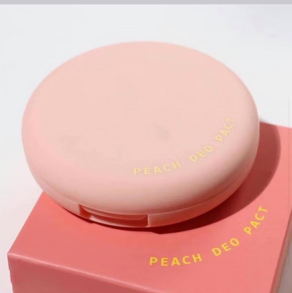 SO NATURAL - Forum Peach Deo Pact 10g Promotion (+ Free Puff) Option Puff Planning