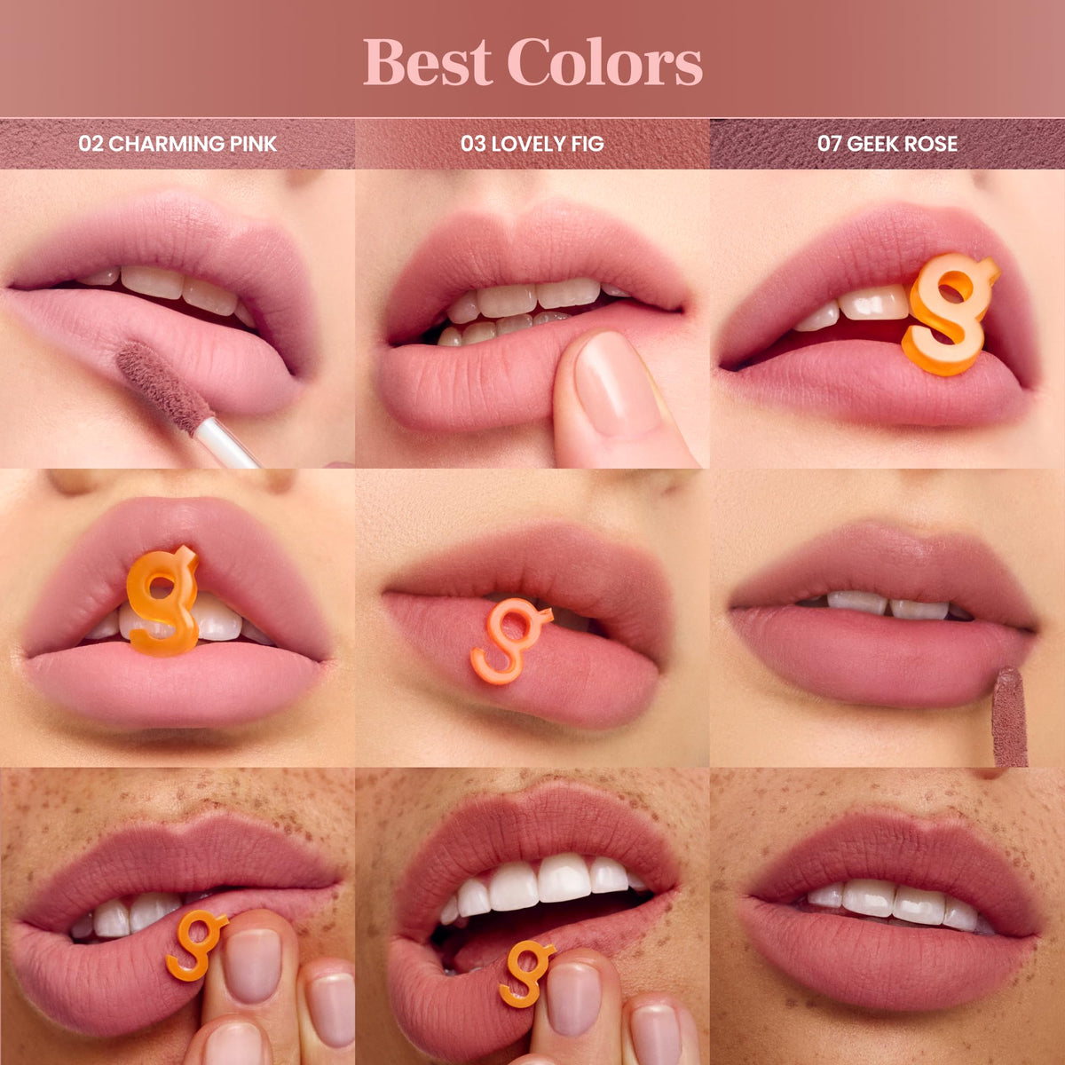 Colorgram - NUDE BLUR TINT 07 GEEK ROSE