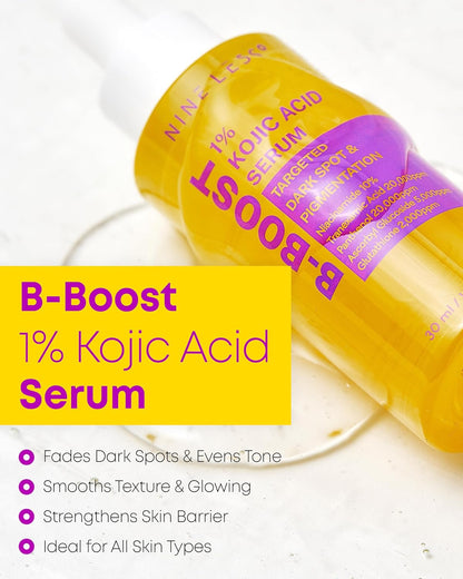 NINELESS - B-Boost 1% Kojic Acid Serum 30ml