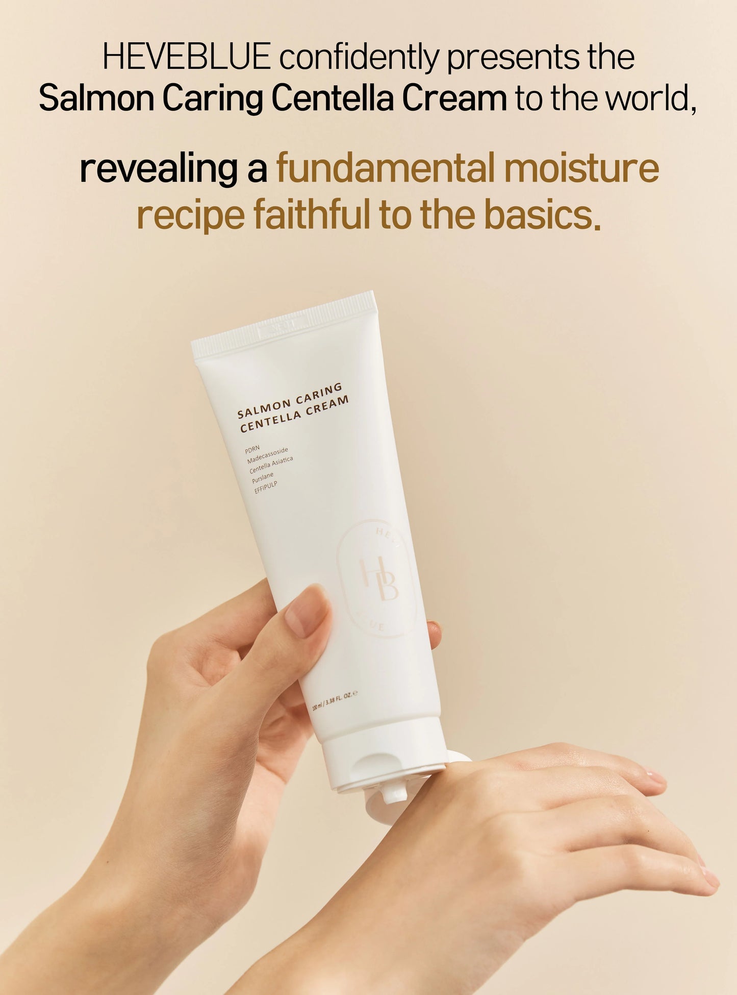 HEVEBLUE - Salmon Caring Centella Cream 100ml