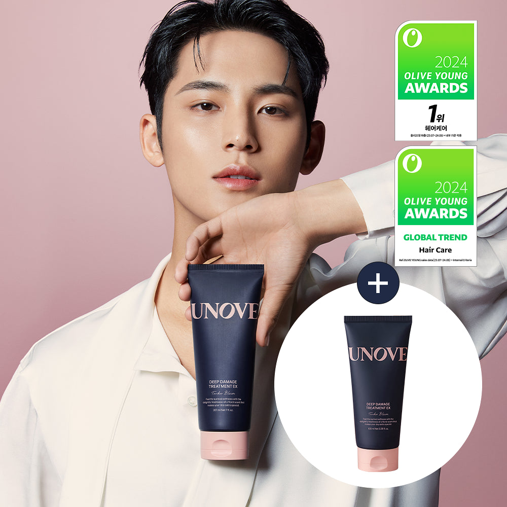 UNOVE - Deep Damage Treatment EX Tender Bloom 207ml + 100ml gift