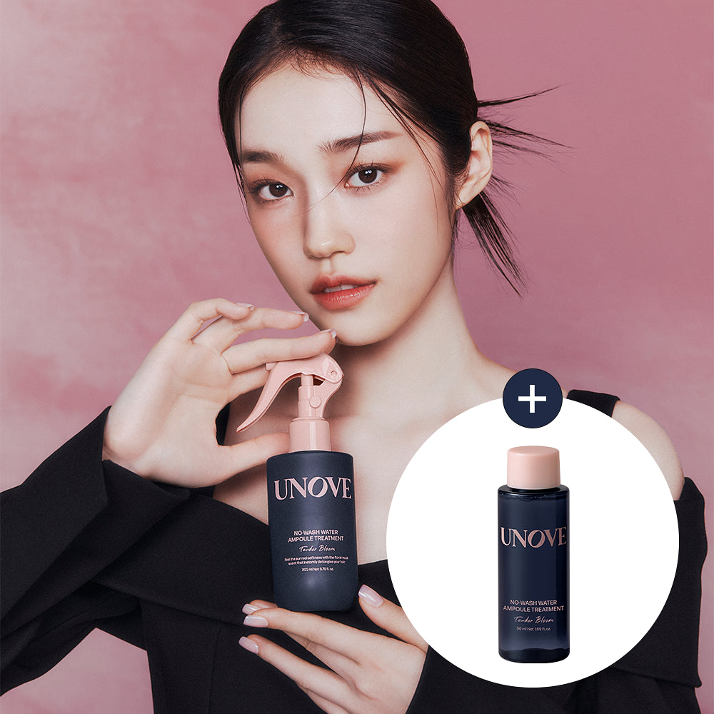 UNOVE - Ampula para el Cabello NO-WASH WATER TREATMENT 200ml + 50 ml regalo
