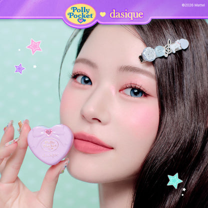 DASIQUE - Polly Pocket Souffle Color Pot Candy Room | Tinte para Labios, Mejillas y Ojos Edición Limitada