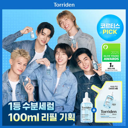 TORRIDEN - Suero DIVE IN Low Molecular con Ácido Hialurónico, 50 ml + REFILL