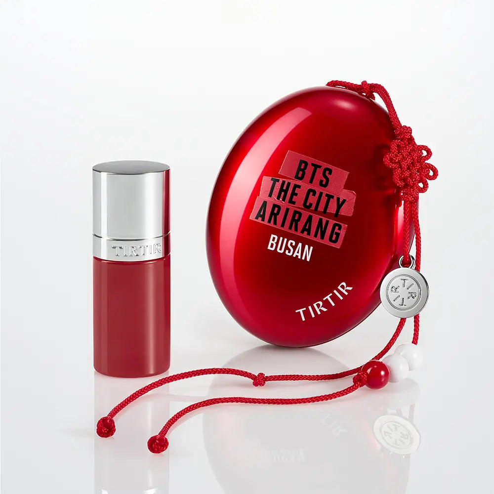 TIRTIR - Red Cushion Foundation 23N + Tinted Lip Oil + Keyring - PREORDER