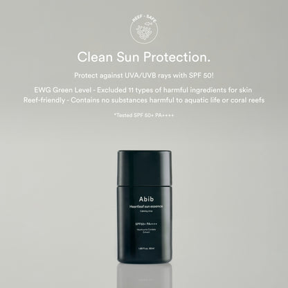 ABIB - PROTECTOR SOLAR Heartleaf Sun Essence Calming Drop con SPF50+ PA++++