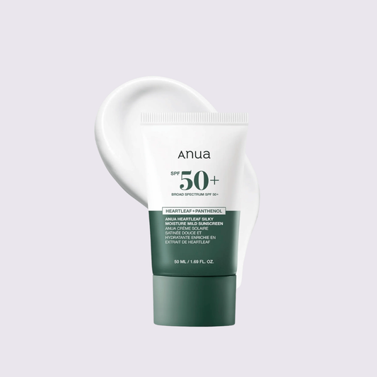 ANUA - Protector Solar Humectante HEARTLEAF SILKY SPF50+ PA++++ 50ml