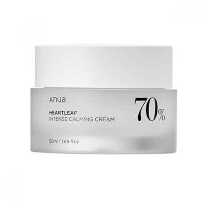 ANUA - Crema Hidratante Calmante Intensiva HEARTLEAF 70%  50ml