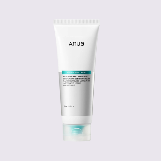 ANUA - PDRN Hyaluronic Acid Moisturizing Cleansing Foam | Limpiador Facial Coreano Hidratante 150ml