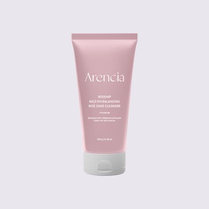 ARENCIA - Rosehip Mild PH Balancing Rice Cake Cleanser 150g