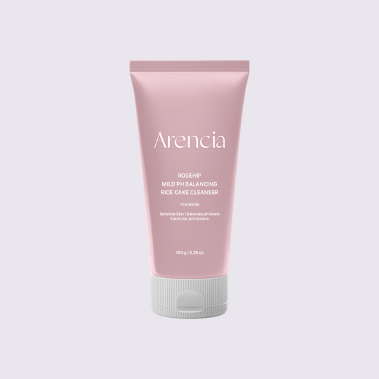 ARENCIA - Rosehip Mild PH Balancing Rice Cake Cleanser 150g