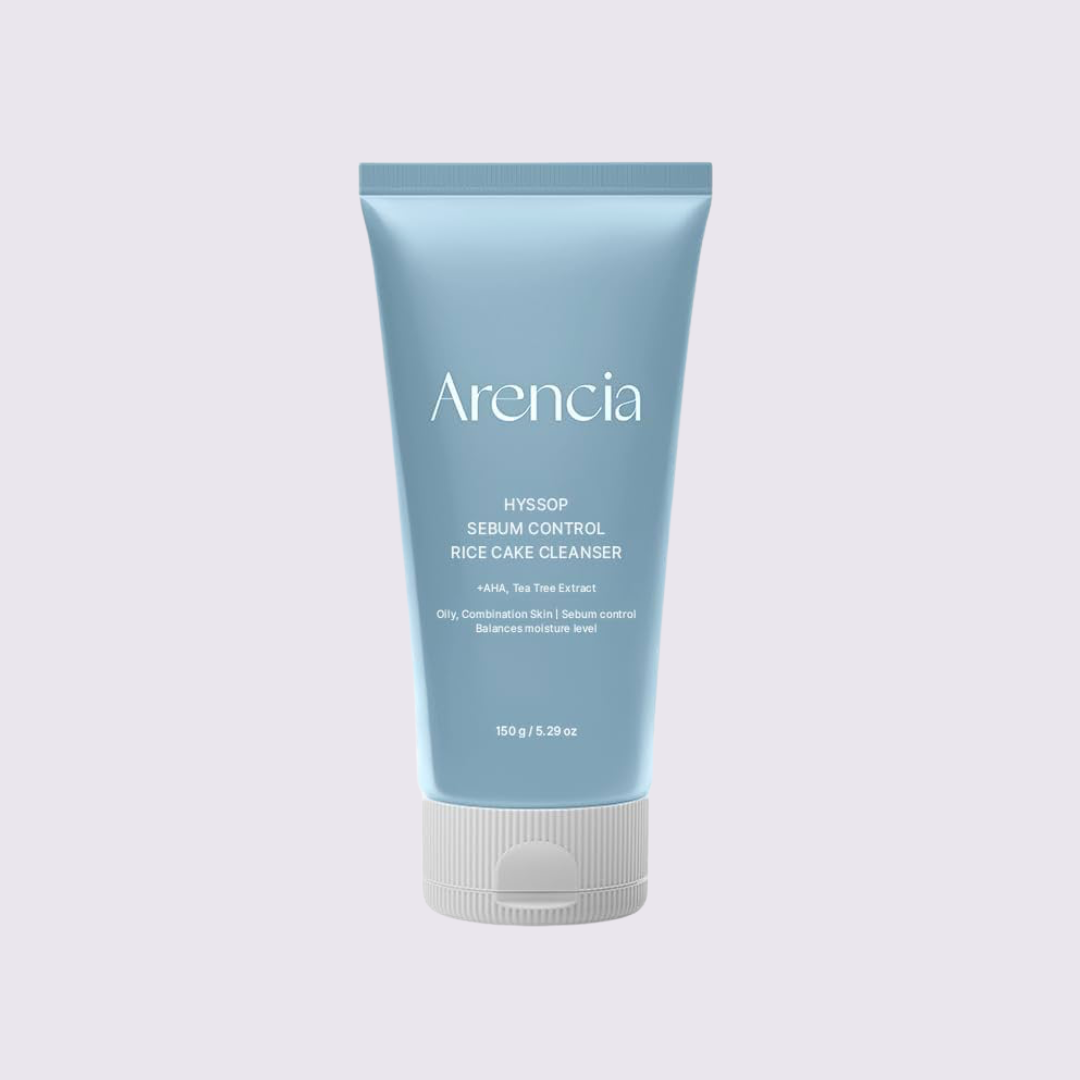 ARENCIA - Hyssop Sebum Control Rice Cake Cleanser 150g