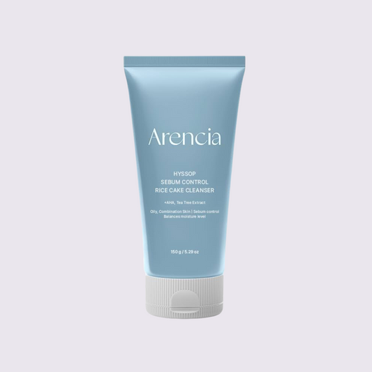 ARENCIA - Hyssop Sebum Control Rice Cake Cleanser 150g