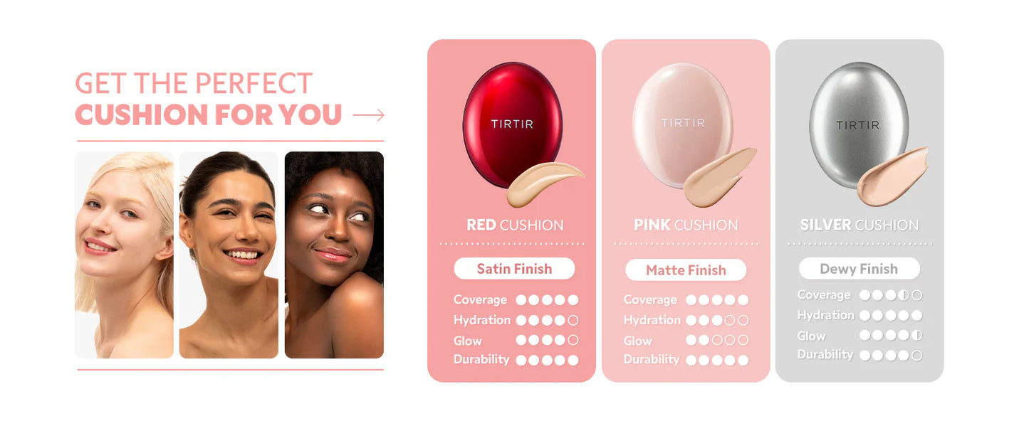 TIRTIR - Mask Fit All-Cover Cushion SPF50+ PA+++ TONO:23N Sand