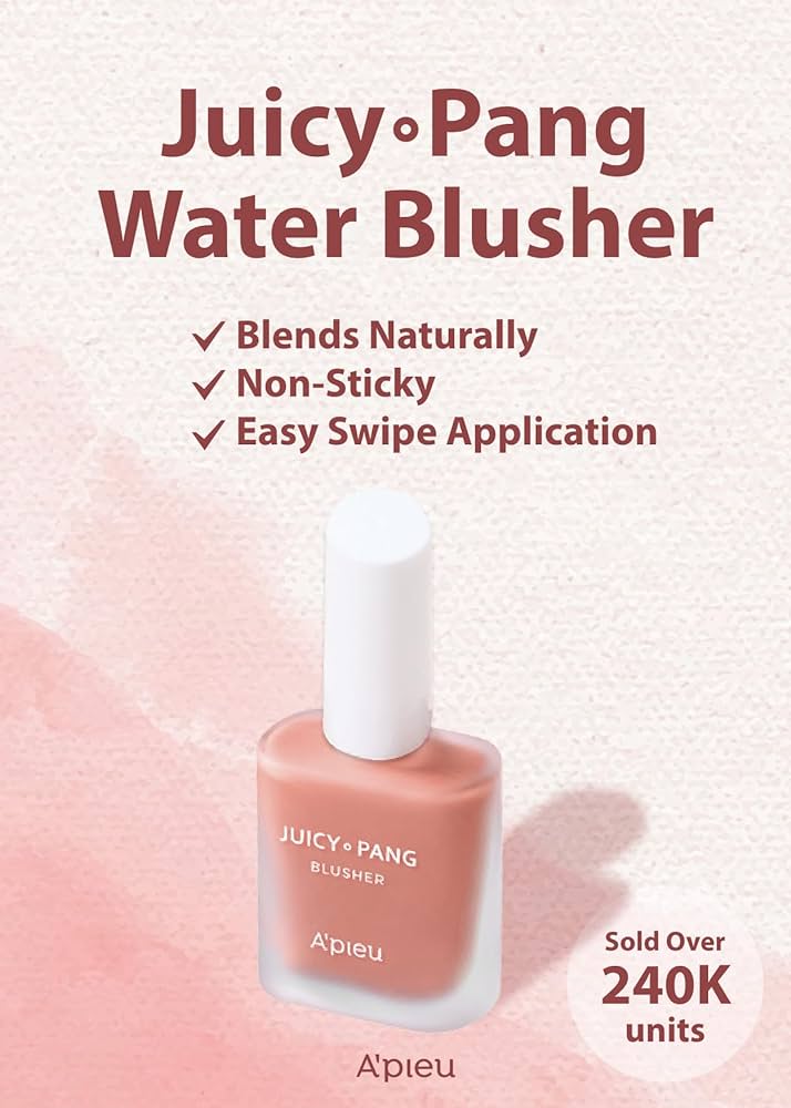 APIEU - Rubor Juicy-Pang Water Blusher (BE01)