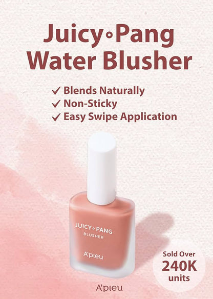 APIEU - Rubor Juicy-Pang Water Blusher (BE01)