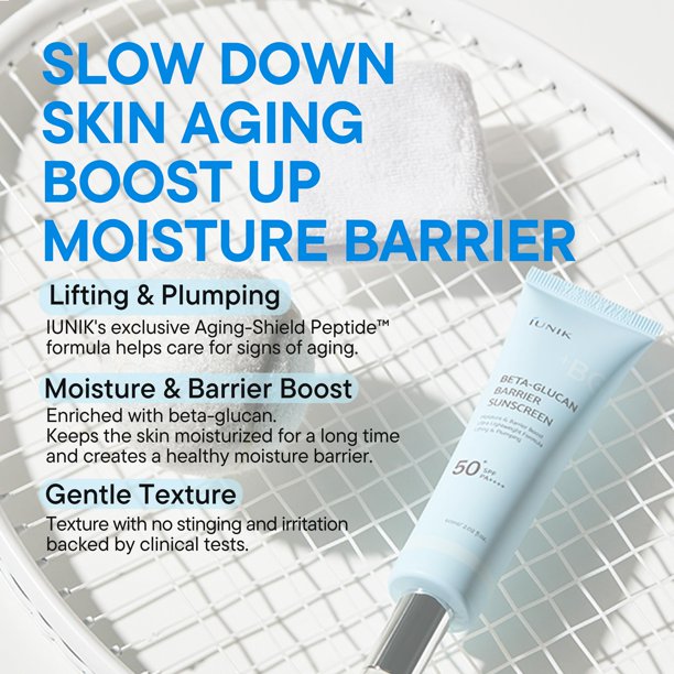 IUNIK - Beta-Glucan Barrier Sunscreen SPF50+ PA++++ 60ml