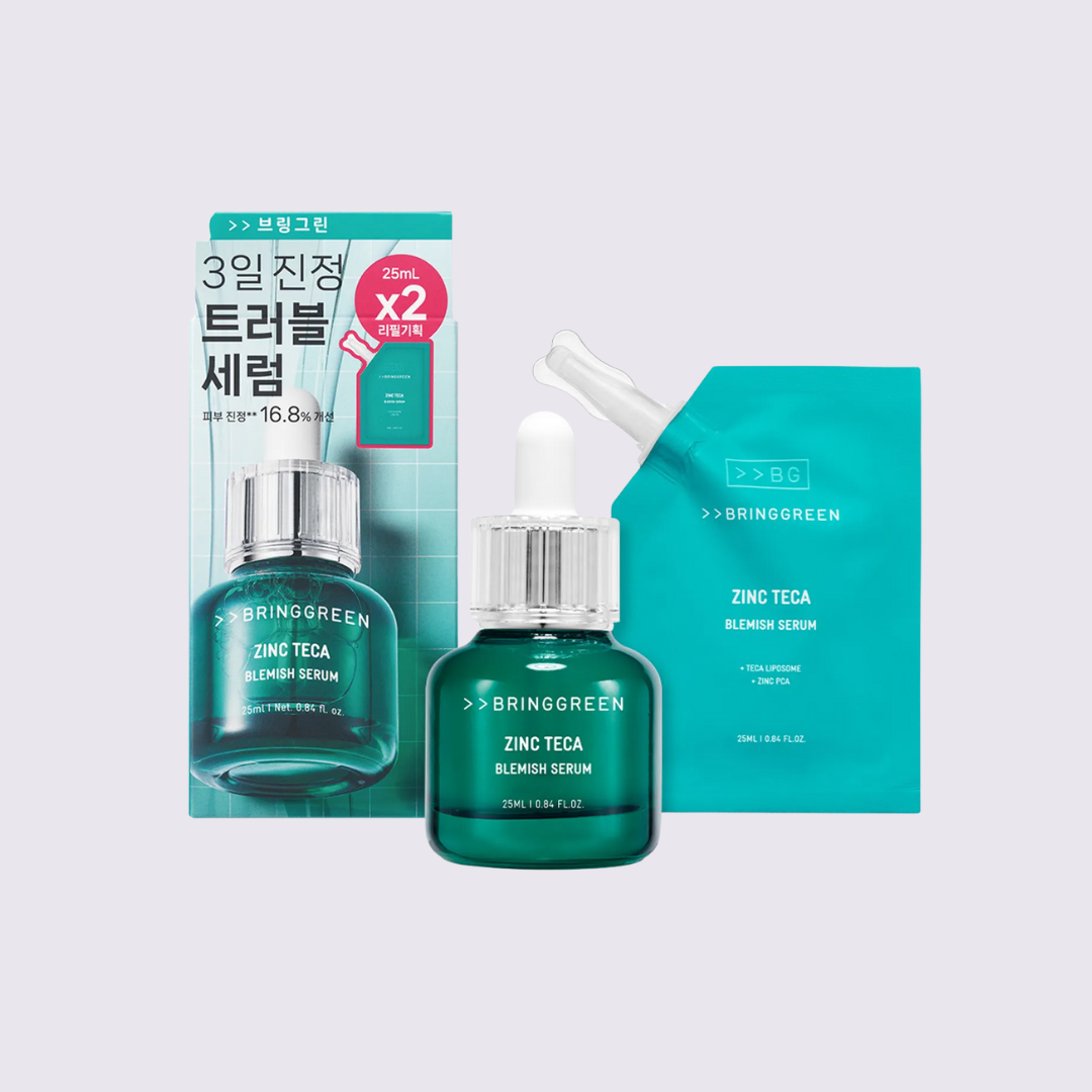 BRINGGREEN - Zinc Teca Trouble Serum Planning 25ml+ 25 refill