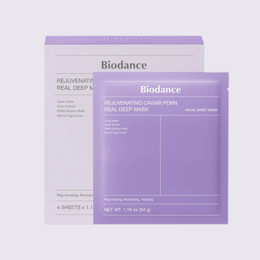 BIODANCE - REJUVENATING CAVIAR PDRN REAL DEEP MASK 4EA